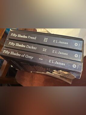 FIFTY SHADES OF GREY TRILOGY BOX SET BY E.L. JAMES